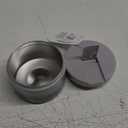 12oz Insulated Vacuum Food Jar with Buckle Lid Wide Mouth Soup Thermo for Hot Food Kids Leakproof Stainless Steel Lunch Container (Gradient Grey, 12OZ)