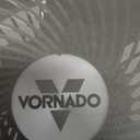 Vornado 560 Medium Air Circulator Floor Fan, 4-Speed, Quiet Fan for Bedroom, Office, Dorm Room, with Chrome Glide Bar Adjustable Tilt, Electric Cooling Fan, White