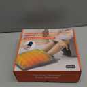 Double Sided Electric Heated Foot Warmer for Men & Women, Foot Warmer Under Desk, Fast Heating Pad Feet Warmer, Overheat Protection&Machine Washable, Electric Foot Warmer for Bed Home Office Xmas Gift