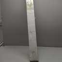 Cordless Light Filtering Mini Blind - 46 Inch Width, 72 Inch Length, 1" Slat Size - Pearl White - Cordless GII Morningstar Horizontal Windows Blinds for Interior by Achim Home Decor