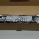 SOLFART 4 Lights Bathroom Vanity Lighting Over Mirror,5 Color Temperature Adjustable Matt Black Vanity Light, LED Light Fixtures, Light Over Mirror