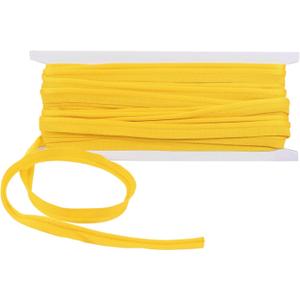 uxcell Cotton Piping Trim, 11 Yards 0.4 Inch Wide Polyester Bias Tape Cord Trim Fabric Piping Trim for Sewing Fabric Trimming DIY Crafting, Yellow