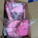 JMMD 7 in 1 Tricycle Stroller with Push Handle, Baby Trike with 360° Swivel Seat, Reclining Backrest, All-Terrain Wheels, Dual Brakes, Canopy & Storage, Gift for Kids 18 Months to 5 Years, Pink