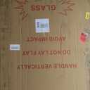 YOSHOOT Rustic Wooden Framed Wall Mirror, Natural Wood Bathroom Vanity Mirror for Farmhouse Decor, Vertical or Horizontal Hanging, 32" x 24", Brown