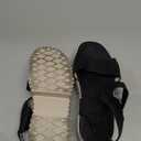 UBFEN Womens Platform Sandals Comfortable Arch Support for Summer Dressy Casual Lightweight Chunky Heel 2 Adjustable Straps 7