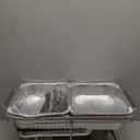 Large Full Size 33-Pcs Disposable Chaffing Buffet with-Covers, Utensils, Fuel Cans  Premium Chafing Dish Set for Events, Parties, Catering (Complete Kit (with Racks))