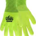 Chilly Grip A319 Yellow Water Resistant Gloves, Pair, Size: Large