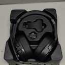 TECKNET Bluetooth Trucker Headset, Single and Dual Ear Wireless Headset with Mic for Work Noise Cancelling, 50Hrs 3 EQ Music Modes Trucker Bluetooth Headphones for PC, Drivers, Office, Call Center (Black)