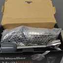 Mueller Multistick 5-in-1 Immersion Blender Handheld,12 Speed Hand Mixer-Turbo Boost,Heaviest Duty Copper Motor,Titanium reinforced Blades Hand Blender,Milk Frother Wand,Whisk,Beaker,Chopper,Grey (Gray)