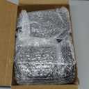 Jetec Hexagonal Jewelry Display Risers Hexagonal Market Display Risers Stands Acrylic Showcase Acrylic Stand for Jewelry Model Figures Decoration, 6 Sizes(Black,12 Pieces)