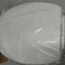 SS114 Toilet Seat Replacement Compatible with TOTO, Elongated Soft Close Toilet Seat for SS113/SS154/SS204/SS214/SS224, Transitional Heavy Duty Oval Toilet Seats, 2-Pack Toilet Bolts and Nuts, White