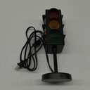 11 Inch Traffic Light Lamp with Base for Room Decoration, Stop Light Lamp with Color Changing and Blinking Modes, Traffic Light Desk Lamp for Bedroom, Classroom,Party Decorations, 1 Pack