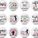 12 Pcs Golf Retirement Gifts for Women Men Funny Golf Balls Set for Father Mother Son Boss Coworker Employee Husband Grandpa Golfers Lovers Retirement Gifts