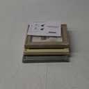 XUANLUO 3 Pack 4x6 Inch Picture Frames Farmhouse Rustic Vintage Distressed Wood Grain Photo Frame with HD plastic cover for Table Top Display and Wall Hanging (Mix Color-3pcs)