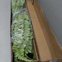 Dkaltm Artificial Boston Fern Bush- Set of 2 Large Artificial Ferns for Outdoors, 45Inch Large Faux Ferns, Suitable for Office & Living Room Decor, 55Branches for Each Bouquet