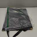 Foldable Backstage Mirror with Handle Leather Folding Hanging Mirror Rectangular for Travel Dance Bag Home Fitness Spa Gift for Dancers (Grey,33.5" l*13.4" w)