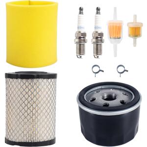 YTH22V46 Z254F Air Filter Oil Filter Tune Up Kit for Husqvarna YTH24V48 Z254 Z246 YTA18542 YTH2348 YTA22V46 YTA24V48 YTH24V54 Mower w/ 17.5hp 19.5hp 20hp 21hp Engine