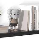 40 Inch Floating Shelf 1 Pack Large Floating Shelves for Wall No Drilling Accessories Included Deep Wall Shelves for Living Room Kitchen Farmhouse 40" W x 12" D x 1.2" Black