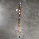 Vive Wooden Walking Stick - Willow Cane for Seniors Hiking & Balance - Heavy Duty Carved Twisted Wood Sticks for Men & Women - Stylish Support Pole for Outdoor Trekking & Weight Bearing (55")