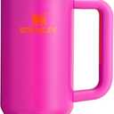 STANLEY IceFlow 2.0 Flip Straw Tumbler with Handle 40 oz | Twist On Lid and Flip Up Straw | Leak Resistant Water Bottle | Insulated Stainless Steel | BPA-Free | Vivid Violet