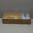 BAYKA Floating Shelves for Bedroom Decor, Wall Shelves for Storage, Wall Mounted Rustic Wood Floating Shelf for Books,Corner Shelf for Bathroom,Kitchen,Living Room (Black and Gold Set of 4)