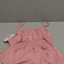 GRACE KARIN Women Summer Beach Sundress Flowy Spaghetti Strap A-Line Cami Long Dress Casual Sleeveless Smocked Maxi Dresses Pink XL