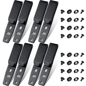 8 Pcs Holster Belt Clips Knife Belt Clip Holster Hardware Adjustable Molle Adapter with Screws for Outdoor