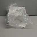 3 PCS Buffet Risers Display Stands, Food Risers with Love Design, Acrylic Risers for Display for Food, White Dessert Table Display Set for Party, Acrylic Cube Storage Boxes Size (6", 7", 8")