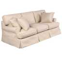 Sunset Trading Horizon Sofa Slipcover, Configurable, Tan, 85"D x 39"W x 36"H
