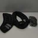 ZELUS Weighted Vest, 6lb/ 8lb/ 12lb/ 16lb/ 20lb/ 25lb/ 30lb Weight Vest with Reflective Stripe for Workout, Strength Training, Running, Fitness, Muscle Building, Weight Loss, Weightlifting, Black(8 lb)