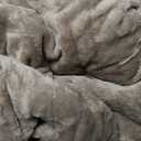 ESTINGO Wearable Electric Throw Heated Blanket, Heated Electric Blanket with Foot Pocket, 6 Heating Levels and 1-4H Auto Off, Heated Hoodie Women for Mom Grandma 50"70" Light Beige