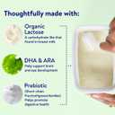 Similac Organic Infant Formula, Easy to Digest, USDA-Certified Organic, Powder, 20.6-oz Tub, BBD: JULY 01, 2027