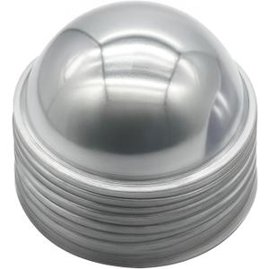 50 Pcs 9cm Plastic Shaker Domes Round Shaker Covers 3D Dimensional Domes Paper Crafting Shakers Shaker Card Supplies for Card Making Scrapbooking Embellishments