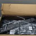 Ulif E1 Heavy Duty Closet Garment Rack, 6 Tiers Adjustable Metal Freestanding Expandable Clothing Storage with 4 Hanger Rods, Easy to Assemble Wardrobe, 71.4" H x (70" - 88.2") L x 14" D, Black