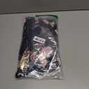 COCOPEAR Women's Elegant Crossover One Piece Swimdress Floral Skirted Swimsuit (Large)