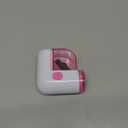 Fabric Shaver, Lint Remover for Clothes, Electric Lint Shaver with 3-Leaf Blades, Battery Operated, Remove Clothes Fuzz, Lint Balls, Pills, Pink and White