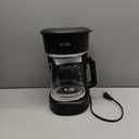 Mr. Coffee 5-Cup Mini Brew Switch Coffee Maker, Black