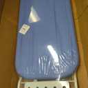 RAINHOL Ironing Board, 43x13 Full Size Iron Board with Iron Rest, Heavy Duty Compact Ironing Board with Thick Cover and Pad, Height Adjustable Sturdy Iron Stand, Blue