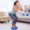 ProsourceFit Core Balance Disc Trainer, 14 Diameter with Pump for Improving Posture, Fitness, Stability
