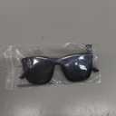 Oversized Black Sunglasses Square Polarized Sunglasses for Men Women - Premium Acetate Fiber + TAC Material D1240301