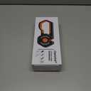 6-Stage Knife Sharpener - Premium Kitchen Knife Sharpeners - Adjustable Handheld Manual Knife Sharpeners for Kitchen Knives, Scissor and Chef Knife.Easy for beginners to use (ORANGE)