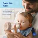 MAM 4.5oz Easy Start Anti-Colic Wide Neck Vented Baby Bottle, Extra Slow Flow Breastfeeding-Like Silicone Nipple, Reduces Colic, Gas & Reflux, Easy to Clean, BPA Free, 0+ Months, Made in Europe (2 Count (Pack of 1), Blue Teal)