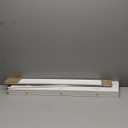 Lotus & Windoware Cordless, 2 Inch Faux Wood Blind, 34" Wide x 54" Long, Window Blinds, Blinds & Shades, Blinds for Indoor Windows, Smooth, Bright White - 34" x 54",Bright White