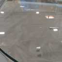 34" W 74" H Shower Glass Panel, Frameless Bathroom Shower Door, Fixed Glass Shower Panel with Clamps, 5/16"(8mm) Thick Clear Tempered Shower Door in Brushed Gold