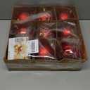 SHareconn 100MM/4 Inch 9PCS Large Christmas Balls Ornaments, Shatterproof Plastic Hanging Big Baubles Set for Xmas Tree Decoration Holiday Party Wedding Decorations with Hook,Red and Gold