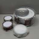 Toy Drum Set for Toddler Kids | Jazz Drum Kit with 5 Drums Percussion Musical Instruments Toys for 3 4 5 Year Old Boys Girls Gifts Ages 3-5 (Red)