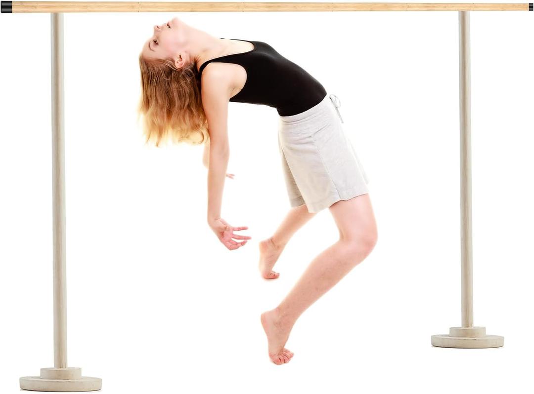 Wenqik 6 Feet Only Long Bamboo Limbo Stick Set Limbo Game for Kids Adults Detachable Bamboo Poles for Luau Party Games Celebrations Fun Indoor and Outdoor Tropical Game