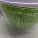 Cuisinart Large Spin Stop Salad Spinner- Wash, Spin & Dry Salad Greens, Fruits & Vegetables, 5qt, CTG-00-SAS1