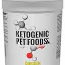 Ketogenic Pet Foods - Chicken - High Protein, High Fat, Low Carb, Natural Dog & Cat Food - 18.5 oz. Canister