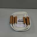 3 x Beautiful Storage Basket Set of 5 - Sturdy Cotton Rope Baskets for Shelves Are Perfect for Organizing Your Home - Quality Storage Bins Easily Fit With Any Nursery or Bedroom Decor